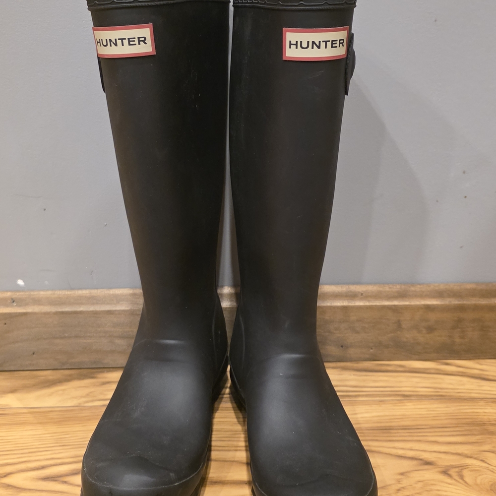 Hunter Black Rain Boots